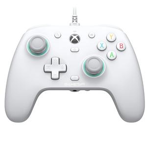 GameSir G7 SE Officially Licensed Xbox One Controller With Hall Effect Sticks for Windows 10/11, Xbox One, Xbox Series X/S, PC Gamepad with 3.5mm Earphone Port, Programmable Back Button (White)