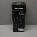 Home Hero 32-Piece Stainless Steel Kitchen Utensil Set - Heat-Resistant Nonstick Silicone Tools - Durable Stainless Steel Cooking Tools - Measuring Cups & Spoons with Holder - 32 Pc, Silver