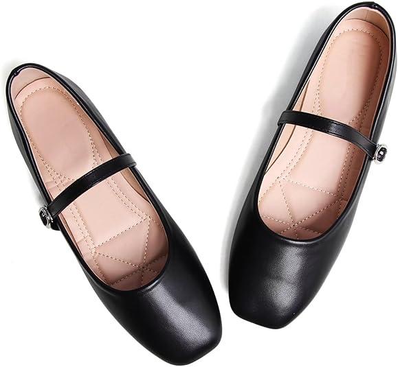 Luxinyu Black Shoes For Women Size 39