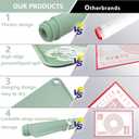 Silicone Mats for Baking 26" x 18" Pastry Mat with Measurements Extra Thick Baking Mat for Rolling Out Dough,Bread,Pie,Cookies,Sourdough,Pizza and fondant,Food Grade Dough Mat