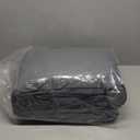 Waterproof Truck Cover Compatible with Chevy Silverado & GMC Sierra 1500/2500/3500 Crew Cab 6.6Ft, 10 Layers Truck Covers with Inner Cotton and Windproof Bands, Zipper Door for Snow Rain Protection