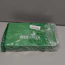 Seed Organizer Storage Box, Black Opaque Light Proof Seed Bank with 60 Transparent Bottles & Labels, Seed Holder Packet Organizer, Seed Vault Container for Homesteaders, Garden Tackle and Bead Sorter (GREEN with LOGO)