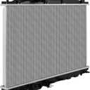 SCITOO Full Aluminum Radiator Replacement for 2006 2007 2008 2009 2010 2011 for Honda for Civic Sedan 1.8L 2922 Plastic Radiator