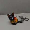 KTZCTPCA Decorative Cat Lamp Handmade Stained Resin Cat Lamp Practical Tabletop Night Light for Living Room Bedroom Study Home Office(1 Piece,Cat B)