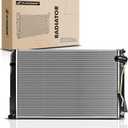 A-Premium Engine Coolant Radiator Assembly - with Transmission Oil Cooler - Compatible with Toyota Sienna 2005 2006 V6 3.3L