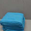 GLAMBURG Ultra Soft 8-Piece Towel Set -100% Pure Ringspun Cotton, Contains 2 Oversized Bath Towels 27x54, 2 Hand Towels 16x28, 4 Wash Cloths 13x13 - Ideal for Everyday use, Hotel & Spa -Turquoise Blue