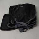 BAGAIL 4 Set Compression Packing Cubes Travel Accessories Expandable Packing Organizers (Cloth Pattern, 4-Black)