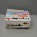1ml 30G 5/16 Inch 8mm Syringe, U-100 Lab Syringes Individually Wrapped, Pack of 100