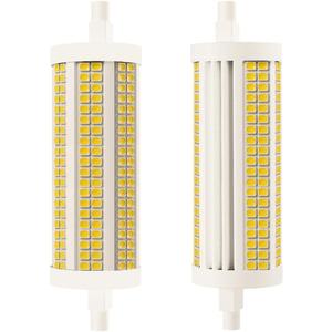 118mm R7S LED Bulb 30W, 300W T3 Halogen Equivalent, 3200 Lumen, Dimmable J Type Linear Double Ended Flood Light, 120V, 4000K Natural White, 2-Pack