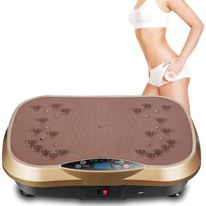 Vibration Trainers Fitness Body Shaper Vibration Plate Machine 3D Vibration Plate Music Remote Power for Home Gym Trainer Exercise