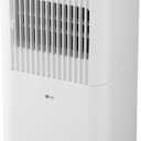 LG 5,000 BTU (DOE) Portable AC with Fan and Remote Control, White | Fan, Compact Quiet, Standing, Remote Control, for Indoor Bedroom, Bathroom, Garage, Office