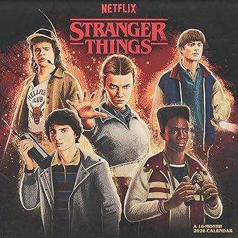 2026 Stranger Things 5 Wall Calendar