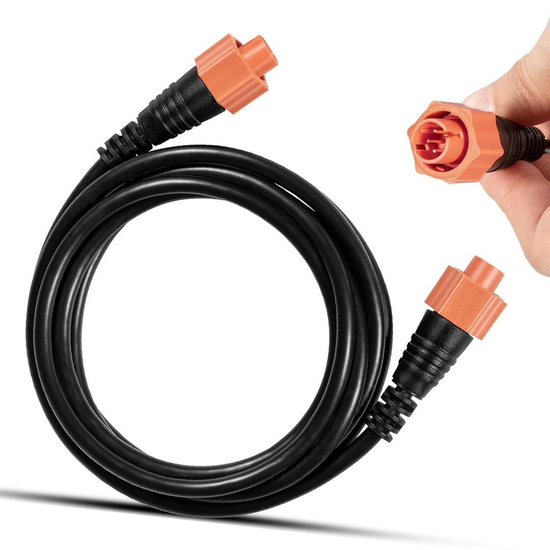 Replacement Part for Lowrance Ethernet Crossover Cable Yellow Cat5e Cable, 6-Feet, High-Speed, Plug and Play, Waterproof (6 Feet)