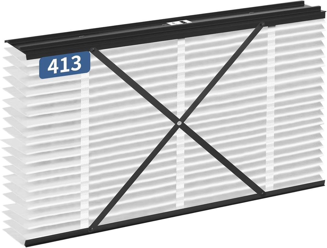 MERV 13 Filter Compatible with AprilAire Models 413 1410 1610 2410 2416 3410 4400, Whole House Furnaces Air Purifier Replacement Filter 16x25x4, 1-Pack