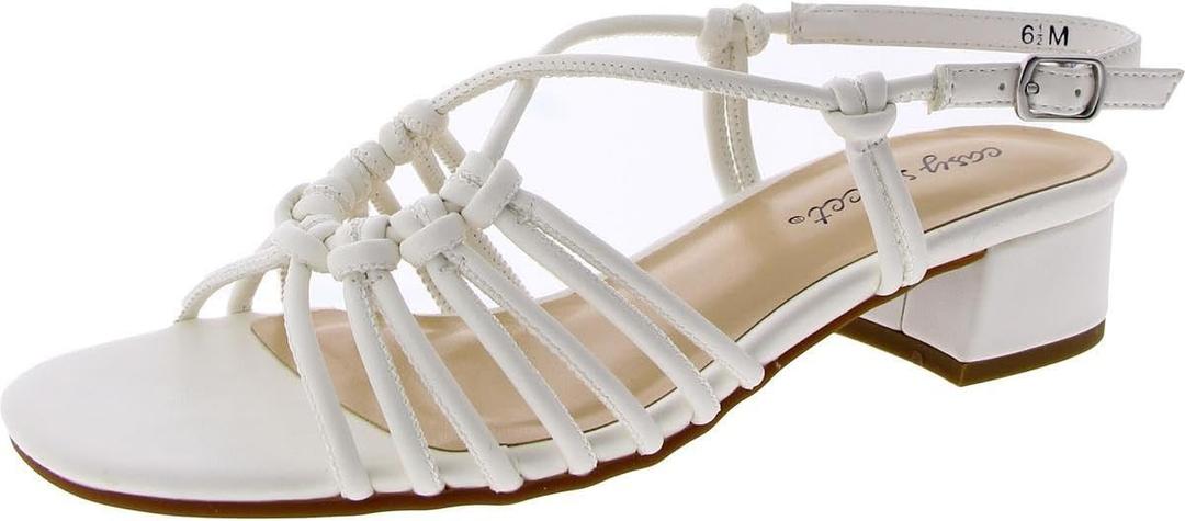 Easy Street womens Sicilia (6, White)