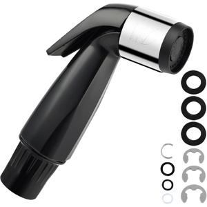 Hygie Rinse Universal Sink Sprayer Attachment for Kitchen Faucet, Kitchen Side Sprayer Head Compatible with Delta, Moen, Kohler and Other OEM Brands Pull Out Spray Head,Matteblack, Daily Design