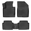 RizLiner Hyundai Santa Fe 2013-2018 Floor Mats
3D Custom Fit Rubber Car Mats Laser Measured Floor Liner All Weather Heavy Duty Waterproof Odorless Non-Slip (Front & Rear)