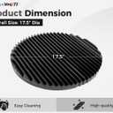 17 1/2" Porcelain Steel Cooking Grate Replacement Parts for Charbroil TRU Infrared Patio Bistro Electric Grill 20602109 20602107 20602108 20602107-01 Charbroil Grill Replacement Parts Number 29102163