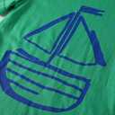 Toddler Boy Clothes Kids Summer Cotton Outfits Shirt Short Sets Size 2-7 (Green)