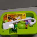 Play Sink with Running Water, Kitchen Play Sink Toy with Electric Faucet, Play Kitchen Accessories, Floating Pool Toys & Fishing Game, Kids Pretend Play-Dishwasher Play Set for Boys Girls Toddlers