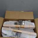 HOUSE DAY Premium Wooden Pants Hangers 25 Pack, Solid Lotus Wood Skirt Hangers with 2-Adjustable Clips, Heavy Duty & Anti Slip Wood Bottom Hanger for Slacks, Jeans, Trousers, Shorts (Natural)