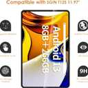 2-Pack Screen Protector Compatible with SGIN T12S 11.97", [HD Clarity] [9 Hardness] [Anti-Scratch] Tempered Glass