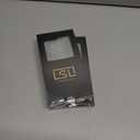 2 x LSL Case for iPhone 15 Plus Black Floral Flower Pattern Print Design Soft TPU Full Camera Lens Anti-Drop Anti-Scratch Shockproof Protective Slim Cover for Women Girls