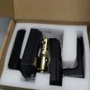 Veise VE029 WiFi Smart Lever Lock, Fingerprint Keyless Entry Door Lock with Handle, Built-in WiFi, Remote App Control, Electronic Digital Knob for Front Door and Bedroom, IP65 Waterproof, Matte Black