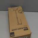 Rehand Quad Cane, Walking Cane with Ergonomic Handle Ever and Graceful 4Pronged Base for Extra Stability, Adjustable Walking Sticks for Right or Left Handed Men & Women and Seniors