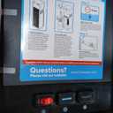 Brio Moderna Bottom Load Water Cooler Dispenser - Tri-Temp, Adjustable Temperature, Self-Cleaning, Touch Dispense, Child Safety Lock, Holds 3 or 5 Gallon Bottles, Digital Display and LED Light