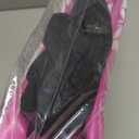 COVACURE 55" Snow Sled Extra Large Snow Tube - Thickened Inflatable Sleds for Adults, Heavy Duty Snow Tube with Reinforced Grab Handle & Rope, Snow Play Gear for Sledding and Skiing (Pink)