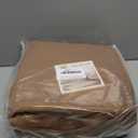 H.VERSAILTEX Velvet Stretch Sectional Couch Covers 4 Pieces Sofa Seat Cushion Covers L Shape Separate Cushion Couch Chaise Cover for Both Left/Right Couch (Large Sofa 3 Seater + 1 Chaise, Caramel)