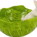 Raz Imports 2024 The Carrot Patch 6" Cabbage Bunny Bowl