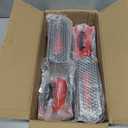 2-Pack Swivel Bike Rack Wall Mount, Bike Hangers for Garage, Space-Saving Vertical Bike Holder, Holds up to 77 lbs, Bicycle Wall Hanger Storage, No Heavy Lifting Required Indoor Hanging Bike Rack-Red