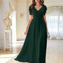 Women Dress Dark Green S