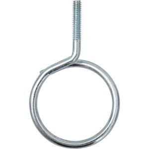 1/4"-20 Machine Threaded Bridle Rings, 2" Diameter Heavy Duty Cable & Wire Support, Cable Ring Hangers for Low Voltage Management/Phone Lines/Ethernet/Coaxial, etc. 100 Packs