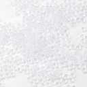 Gxueshan 1000 Pcs Acrylic Translucent White Clear Pony Beads 6x9mm Bulk for DIY Friendship Bracelet Necklace Jewelry Making Earring Hair Braiding Braids Kandi Beads