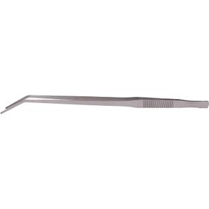 Extra Long Tweezers 18.9 Inch - FEITA Stainless Steel Curved Tip Tweezer Tongs for Aquarium Fish Tank Plants