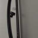 Zenna Home Curved Shower Curtain Rod, No Drill, 50-72 Inch Adjustable Tension Shower Rod for Bathroom, Rustproof, Non-Slip, Adds Room in Shower, Satin Nickel