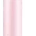 24 oz Insulated Water Bottle with Straw, Stainless Steel Water Bottle with 2-in-1 Push-Button Spout & Quick-Flip Straw, Fits Car Cupholder, Leakproof, for Gym, Travel, School, Camping, Pink