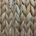 Weysat Wicker Toilet Paper Basket with Lid and Detachable Wheels Boho Slim Woven Toilet Paper Holder Holds up to 9 Mega Rolls for Home Bathroom Decor Organizer