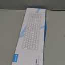 OMOTON Bluetooth Keyboard Compatible with Mac, with Numeric Keypad, Rechargeable Wireless Keyboard Compatible with MacBook Pro/Air, iMac, Mac mini/Pro Laptop and PC,BlackGrey (Three zone keyboard)