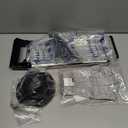 Mandoline Food Slicer, Adjustable Mandoline Slicer for Kitchen, Stainless Steel Mandolin Vegetable Chopper for Potato/Tomato/Onion, Vegetable Slicer Julienne Cutter with Cut-Resistant Gloves (Silver)