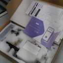 Ulecoce Fingerprint Keypad Deadbolt with Handle Set, Keyless Entry Door Lock, Door Locks for Front Door Lock Set, App Control, Auto Locking, Easy to Install, Matte Black