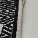 Chardin home 100% Cotton Diamond 2x5 Runner Rug Fully Reversible, Machine Washable, Black and White 21"×34"