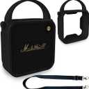 JCHPINE Silicone Cover Case for Marshall Willen Portable Bluetooth Speaker, Protective Skin Cover for Marshall Willen Portable Speaker Accessories(Only Case)