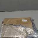 Ficerd 3 Pack Women's Ribbed Long Sleeve Tops, Crew Neck Slim Fit Undershirts Knit Basic Casual Stretch Layering Tee Shirts (Medium, Black, Khaki, Beige)