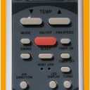 YING RAY Replacement for MrCool Midea Air Conditioner Remote Control RG51F/EU1 RG51F1/EU1 RG51F3/EU1 (Only Remote Control)
