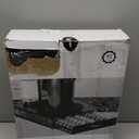 ZCDCP Nespresso Pod Holder Vertuo pod Storage Drawer Black Metal Coffee Pod Holder for Vertuoline Capsule Orgainzer 50 Pods