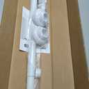 Shower Curtain Rod Tension, No Drilling,Adjustable 45-98 In,White